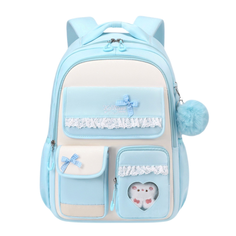 2026 New Primary School Students 3-6 Grades Backpack Female Middle and High School Students High Beauty INS Style Large Capacity Backpack