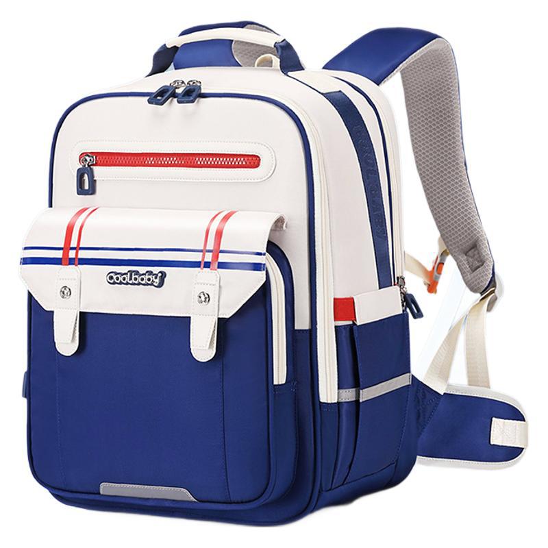 Queer Baby Elementary School Student Cloud Backpack Children's First, Second, Third, Fourth, Fifth, and Sixth Grades Large Capacity Reduced Burden Backpack