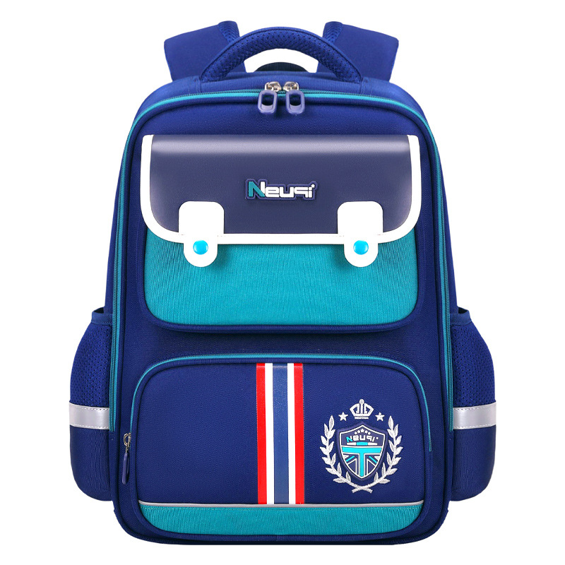 Children's backpack for elementary school students and boys from grades 213 to 6, reducing the burden on boys. Large capacity, dirt resistant, lightweight backpack