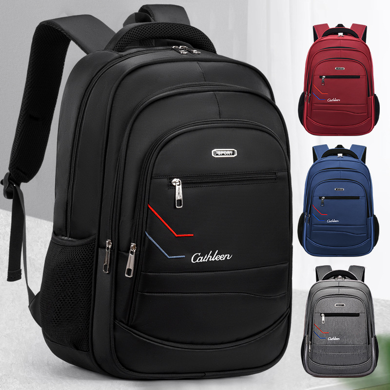 New backpack for men, large capacity business travel bag, multifunctional waterproof college computer bag, backpack
