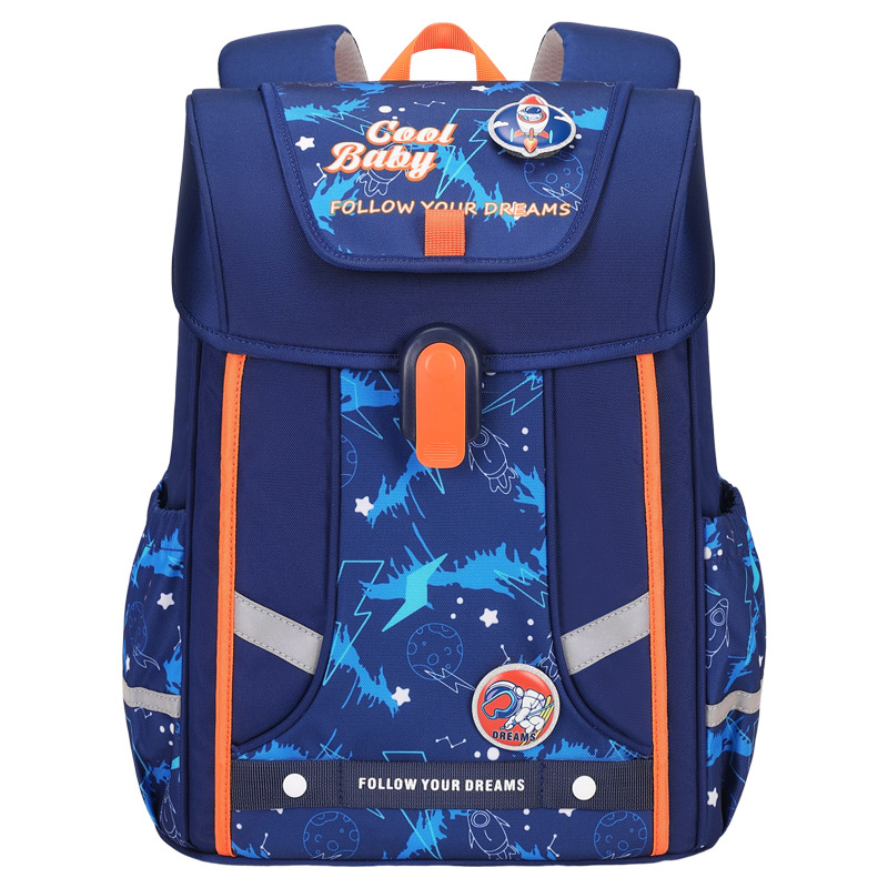 Queer Baby 2026 Science Cloud Sense Reduce Burden 3-6 Grades Wear resistant Large Capacity Backpack for Elementary School Students Lightweight