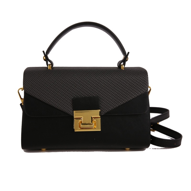 Cross border Box Bag for Women 2025 New Fashionable Splicing Handbag, High end, Small Square Bag, Small Side Bag, One Shoulder Cross Shoulder Cross border Box Bag for Women 2025 New Fashionable Splicing Handbag, High end, Small Square Bag, Small Side Bag, One Shoulder Cross Shoulder
