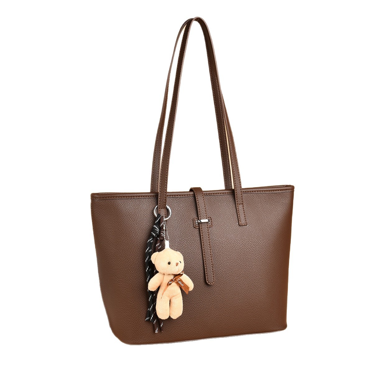 Cross border retro bag, women's bag, 2026 new trendy style, large capacity shoulder bag, commuting bag, fashionable and personalized tote bag Cross border retro bag, women's bag, 2026 new trendy style, large capacity shoulder bag, commuting bag, fashionable and personalized tote bag