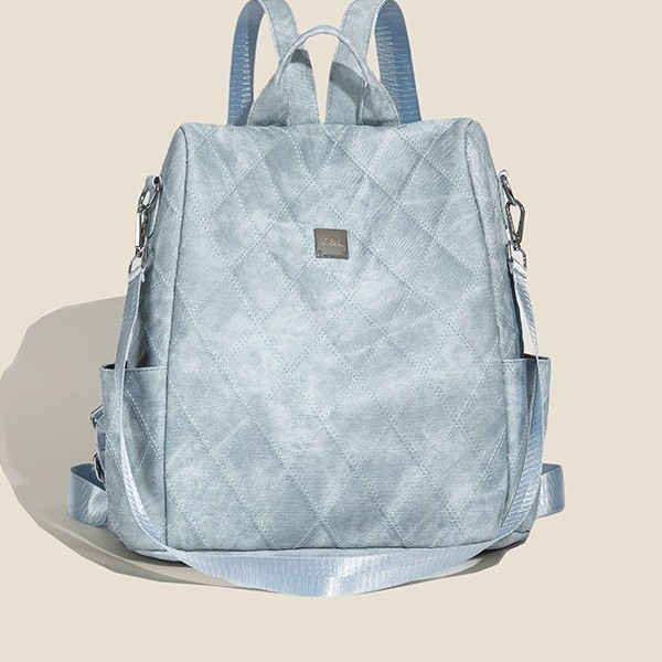 Shoulder bag for women 2024 new versatile casual backpack retro fashion commuting large capacity backpack high-end trendy bag