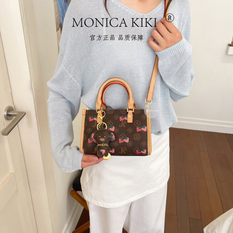 2026 Autumn New Women's Bag Horizontal Style Zipper Printed Universal Women's Bag