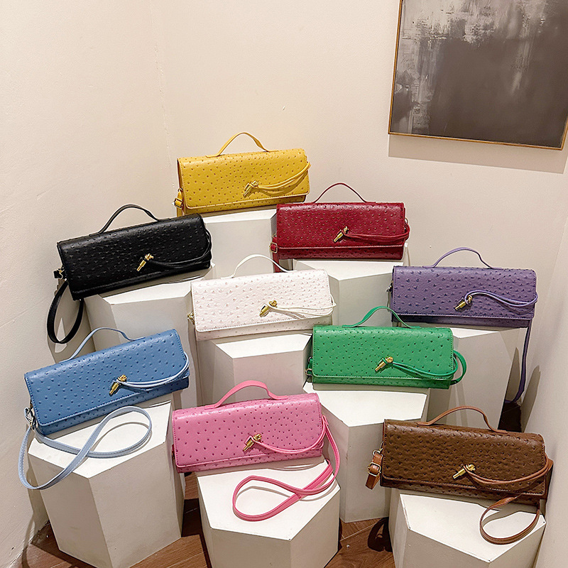 2026 new bag, Korean niche design, casual and stylish, personalized and fashionable, simple handheld, single shoulder small square bag