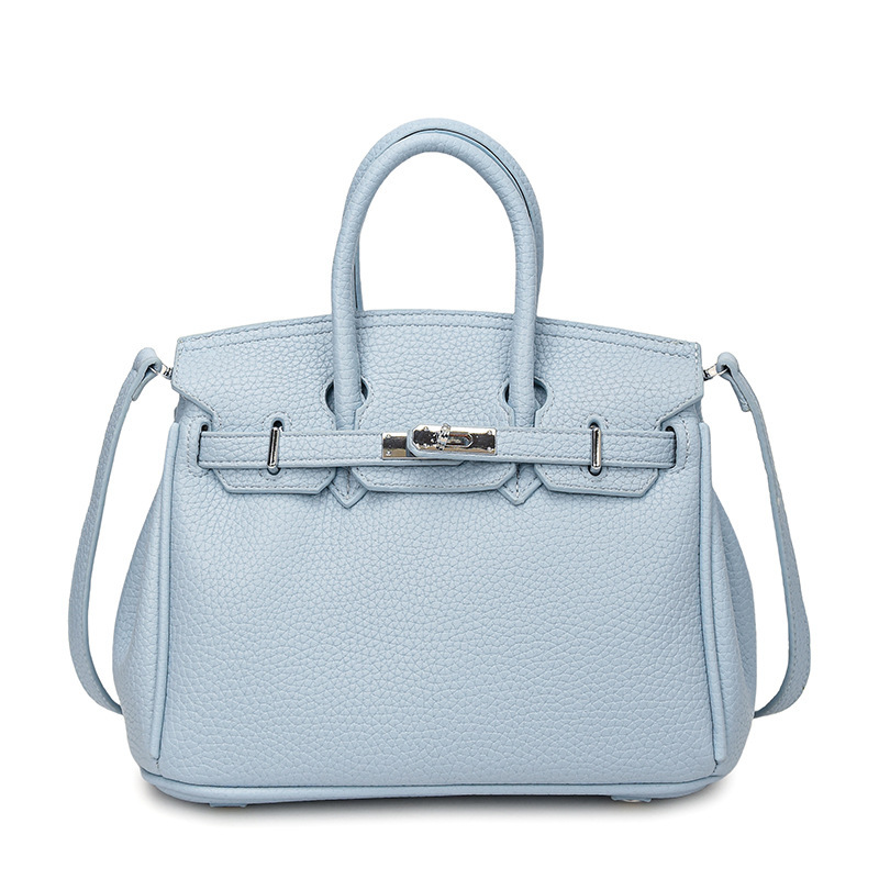 Cross border 2026 new large capacity lychee patterned platinum bag, high-end commuting single shoulder crossbody bag, multi-color wholesale Cross border 2026 new large capacity lychee patterned platinum bag, high-end commuting single shoulder crossbody bag, multi-color wholesale