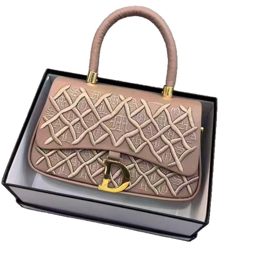 2026 spring new niche design casual armpit bag, women's simple texture small square bag, popular handbag 2026 spring new niche design casual armpit bag, women's simple texture small square bag, popular handbag
