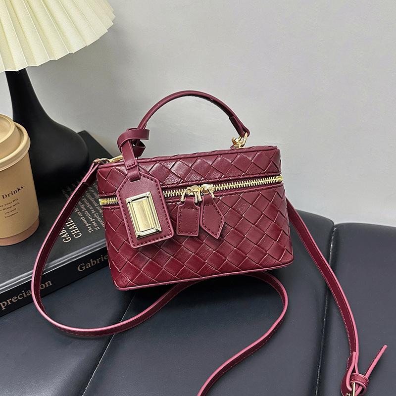 Bags Cross border Box Bag 2026 New Women's Bag Woven Bag Handbag Foreign Trade Single Shoulder Diagonal Cross Bag Small Square Bag Bags Cross border Box Bag 2026 New Women's Bag Woven Bag Handbag Foreign Trade Single Shoulder Diagonal Cross Bag Small Square Bag
