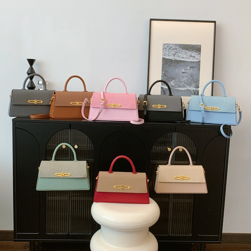 Fresh and Sweet Girl's Bag 2024 Versatile High Texture Fashion Single Shoulder Crossbody Bag New Handbag