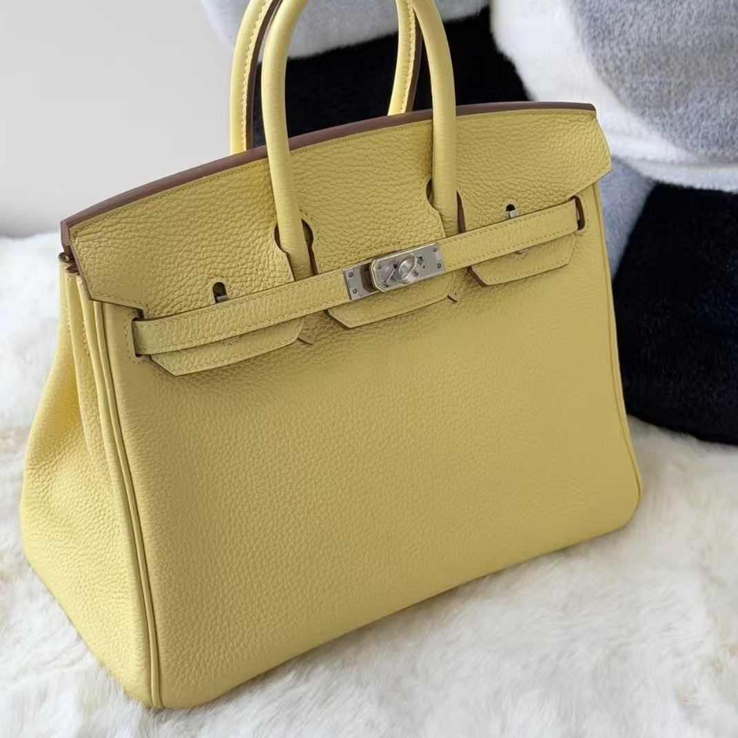 Platinum Togo imported top layer cowhide lychee pattern platinum bag handbag shoulder crossbody bag leather high-end women's bag
