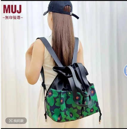 Korean style women's backpack with drawstring design, hand-held commuting bag, high aesthetics, fashionable and casual shoulder bag, foreign trade Korean style women's backpack with drawstring design, hand-held commuting bag, high aesthetics, fashionable and casual shoulder bag, foreign trade