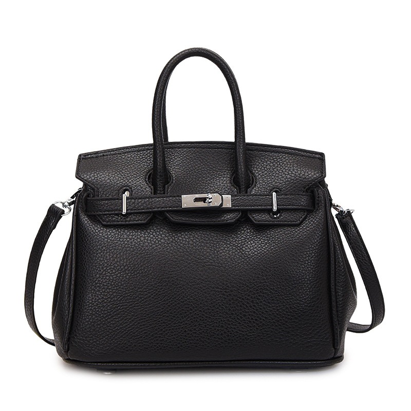 Cross border 2026 new large capacity lychee patterned platinum bag, high-end commuting single shoulder crossbody bag, multi-color wholesale Cross border 2026 new large capacity lychee patterned platinum bag, high-end commuting single shoulder crossbody bag, multi-color wholesale