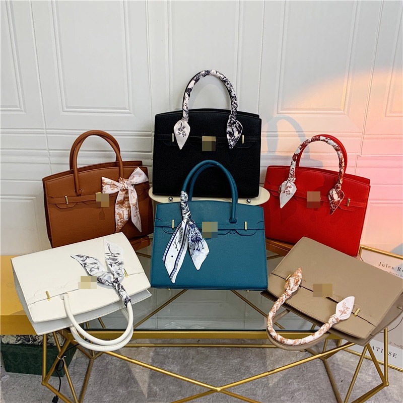 Cross border large capacity portable Kelly bag 2026 new fashion trend high-end commuting scarf tote bag Bags