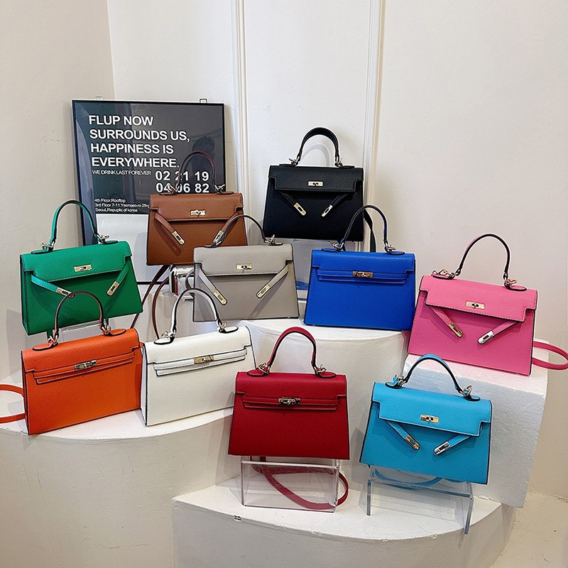 Cross border popular Kelly bag 2026 new fashionable and versatile hand-held shoulder bag, high-quality casual crossbody bag Bags