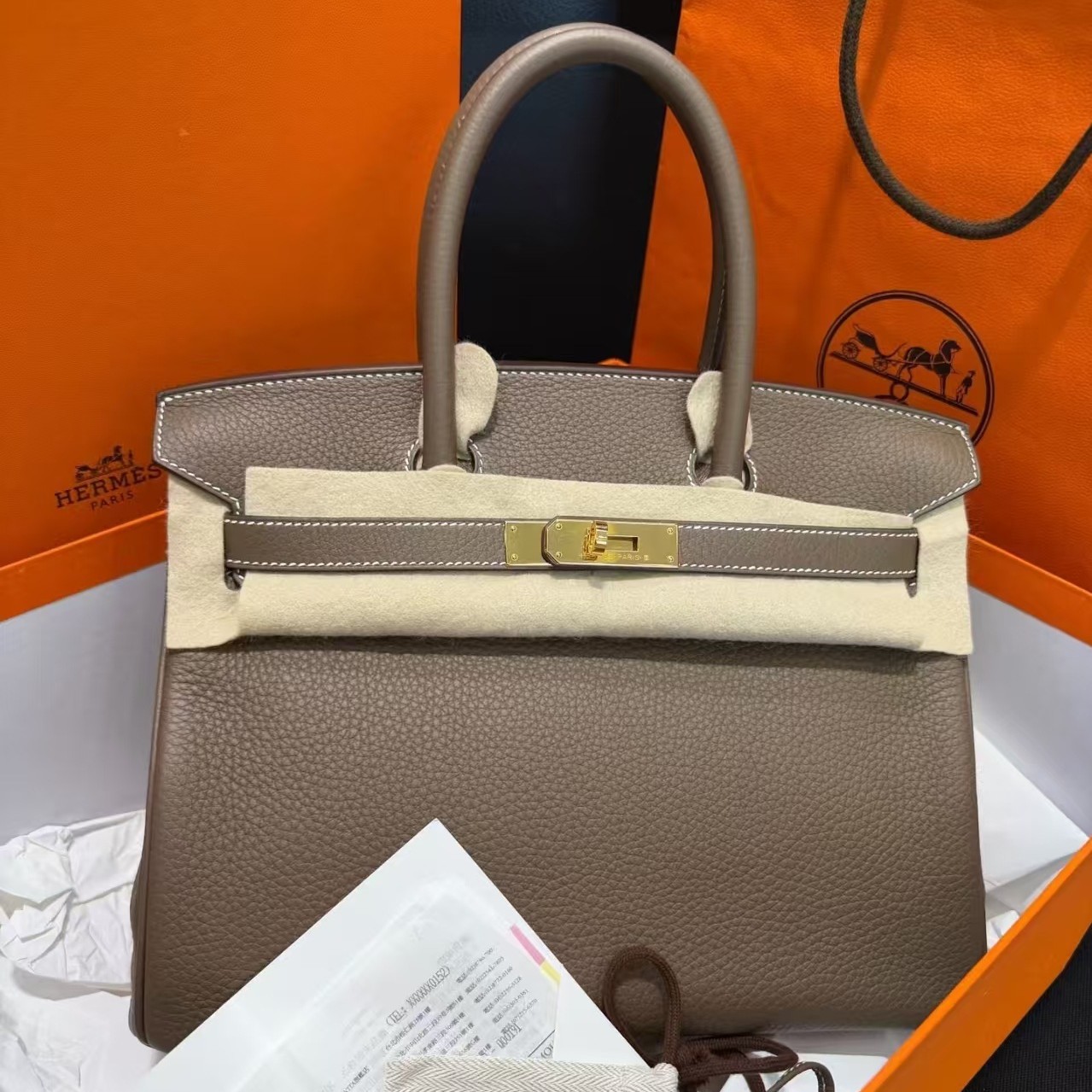Platinum Togo imported top layer cowhide lychee pattern platinum bag handbag shoulder crossbody bag leather high-end women's bag Platinum Togo imported top layer cowhide lychee pattern platinum bag handbag shoulder crossbody bag leather high-end women's bag