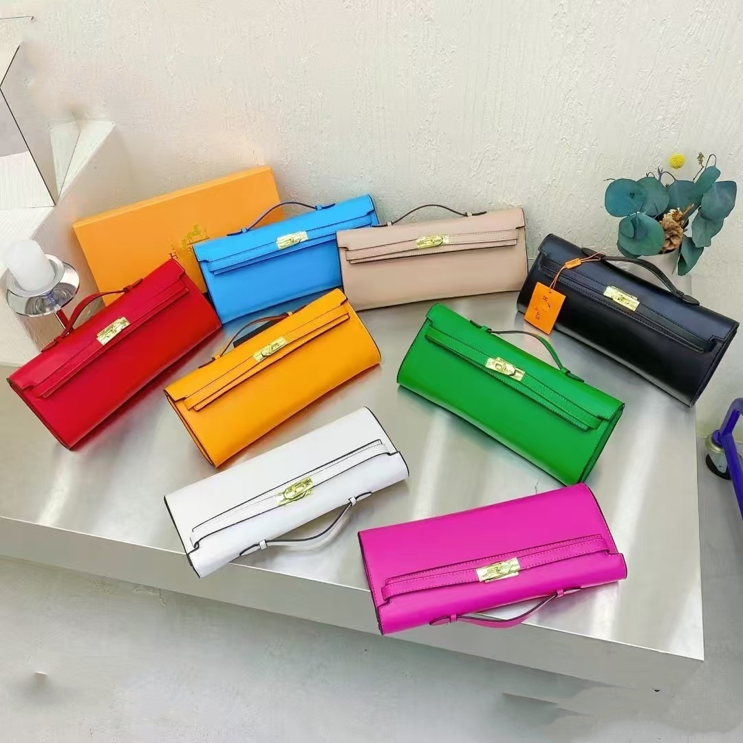 Bags Cross border Bag Women's 2025 New Women's Bag Kelly Horizontal Plate Handbag Foreign Trade Handbag Wallet Small Bag