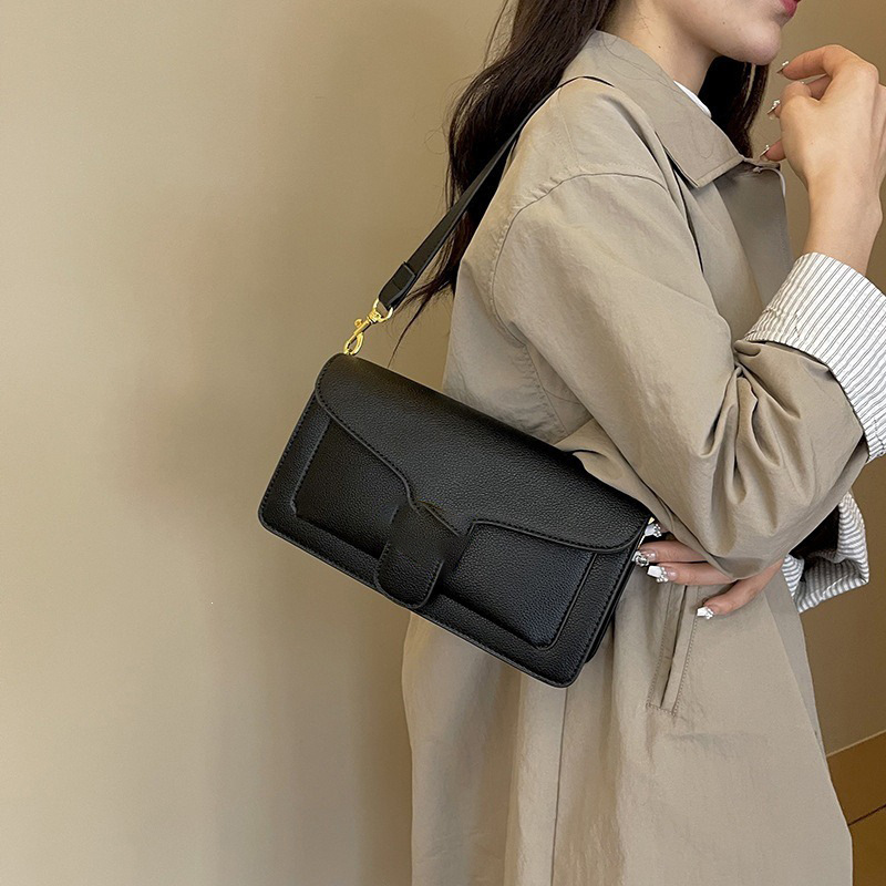 Cross border Foreign Trade Women's Bag 2026 New High Quality Underarm Bag Versatile Single Shoulder Cross Shoulder Small Square Bag Batch