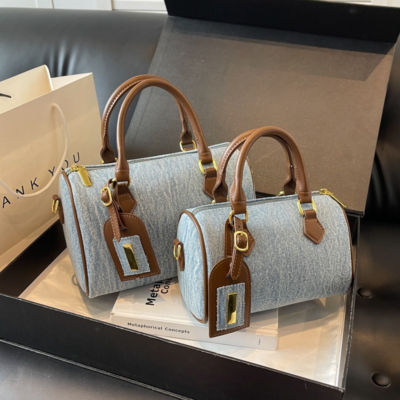 Cowboy Pillow Bag, Women's Retro 2026 New Fashion Handbag, Casual Versatile Commuter Single Shoulder Cross Shoulder Bag
