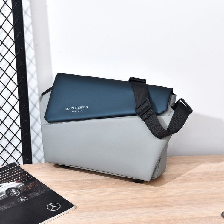 Traveling men's crossbody bag, large capacity trendy brand postman single shoulder sports backpack, men's multifunctional concealed suction motorcycle chest bag Traveling men's crossbody bag, large capacity trendy brand postman single shoulder sports backpack, men's multifunctional concealed suction motorcycle chest bag