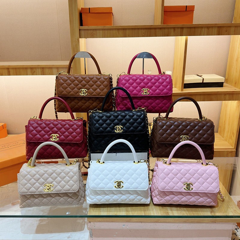 Cross border 2026 New Fashionable Embroidery Thread Small Fragrant Style Large Capacity Handbag High Texture Versatile Single Shoulder Cross Shoulder Women's Bag