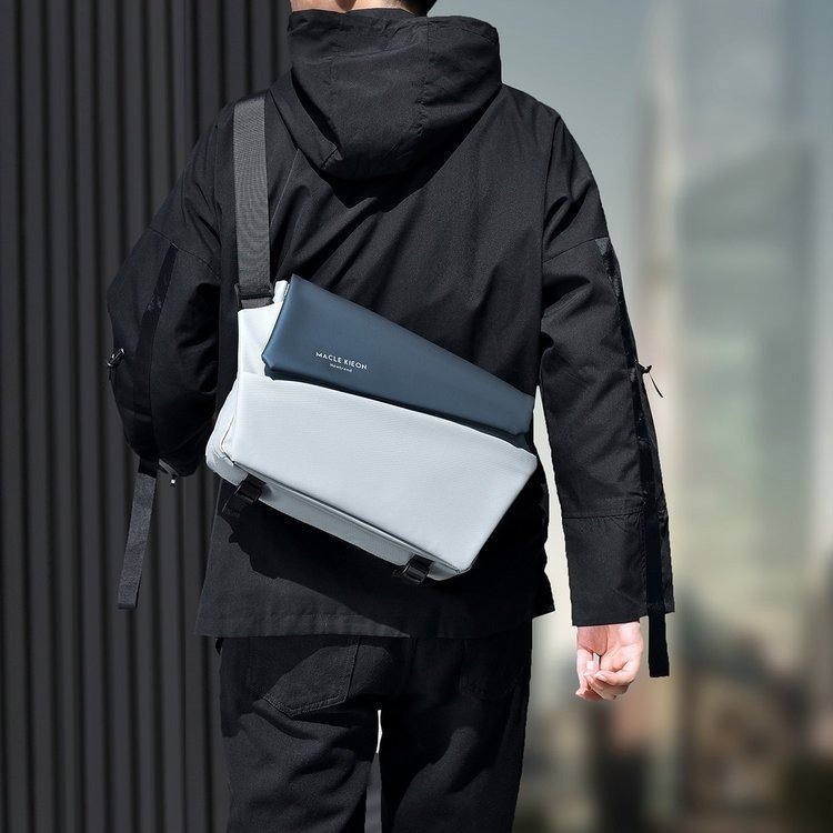 Traveling men's crossbody bag, large capacity trendy brand postman single shoulder sports backpack, men's multifunctional concealed suction motorcycle chest bag Traveling men's crossbody bag, large capacity trendy brand postman single shoulder sports backpack, men's multifunctional concealed suction motorcycle chest bag