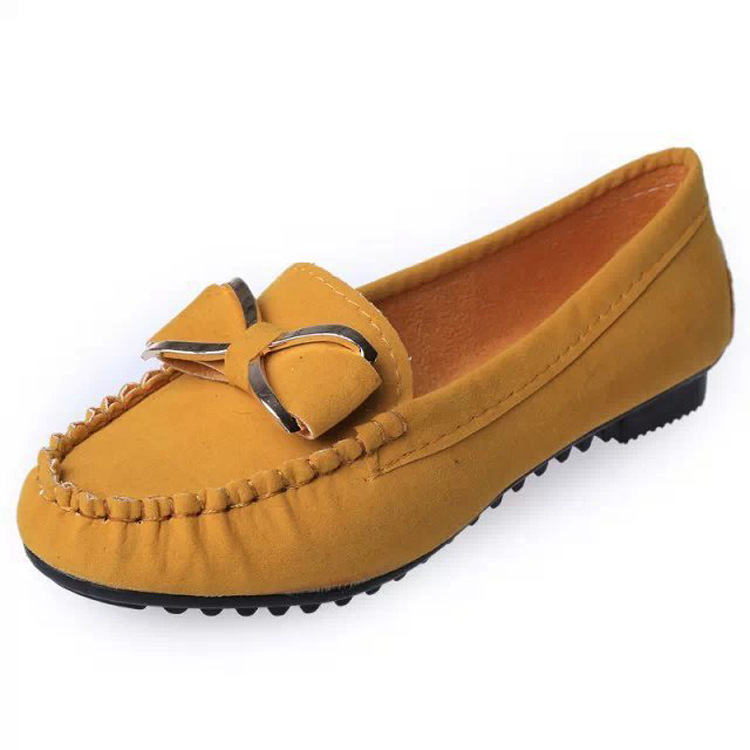 Single shoes female flat shoes Metal decoration overshoes Single shoes female flat shoes Metal decoration overshoes