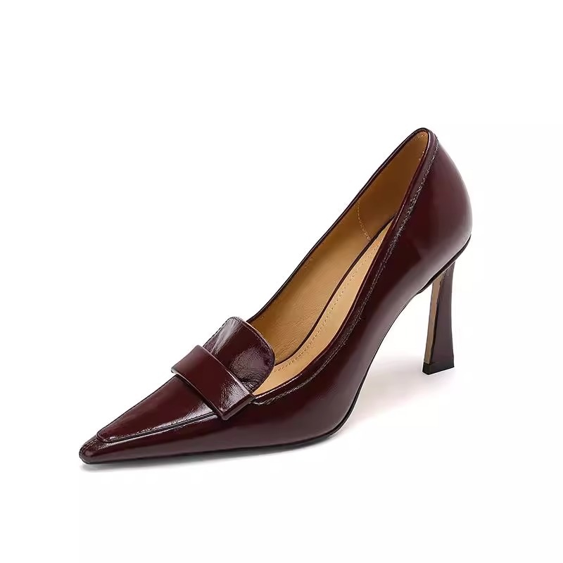 French style high-heeled shoes for women in the spring and autumn of 2026, new pointed and slim heels, fashionable and versatile single shoes for women, not tiring for feet French style high-heeled shoes for women in the spring and autumn of 2026, new pointed and slim heels, fashionable and versatile single shoes for women, not tiring for feet